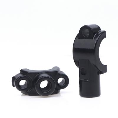 22Mm Handlebar 10Mm Threadmotorcycle Master Cylinder Brake Lever Mirror Mount Clamp Rear View Mirror Holder Adapter.