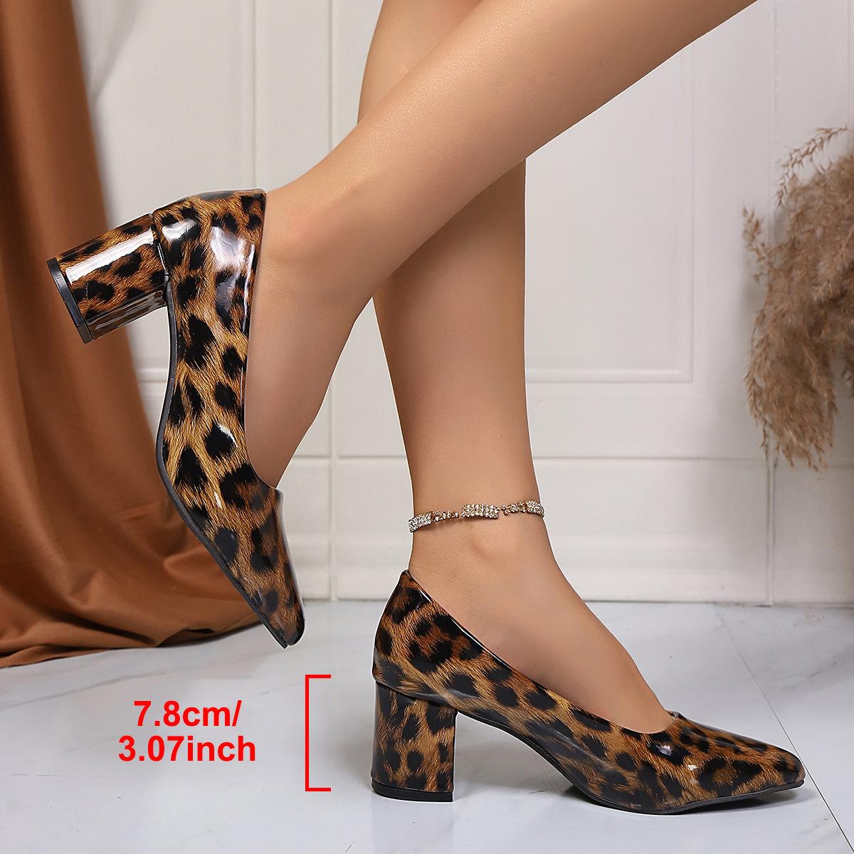 

Plus Size Shoes for Women 35-42 Spring Summer Women 2026 Slip on Platform Pointed Toe Party Evening High Heel Pumps Footwear 42 коричневий