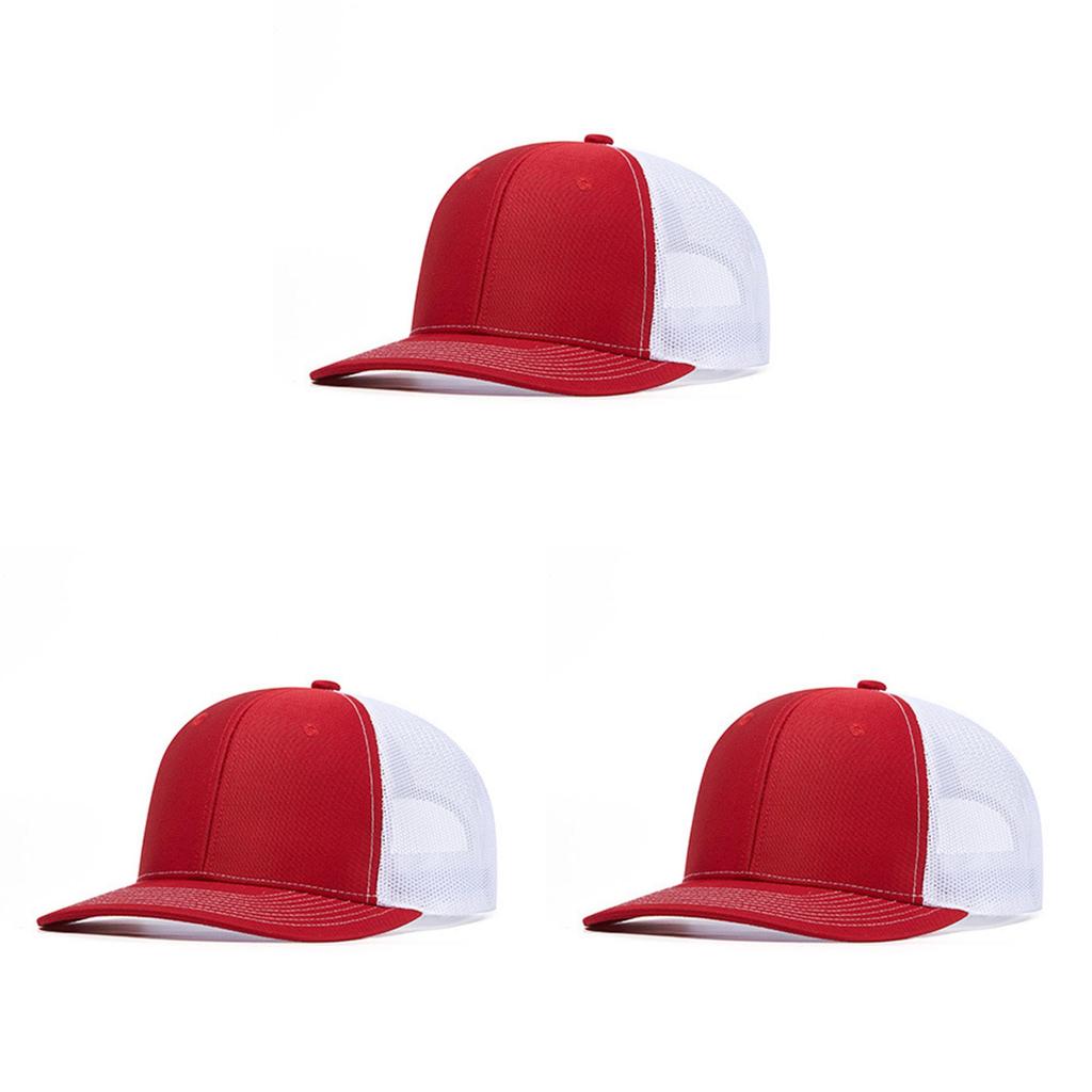 Richardson Summer Baseball Cap With Breathable Cotton Sunshade For Casual Wear