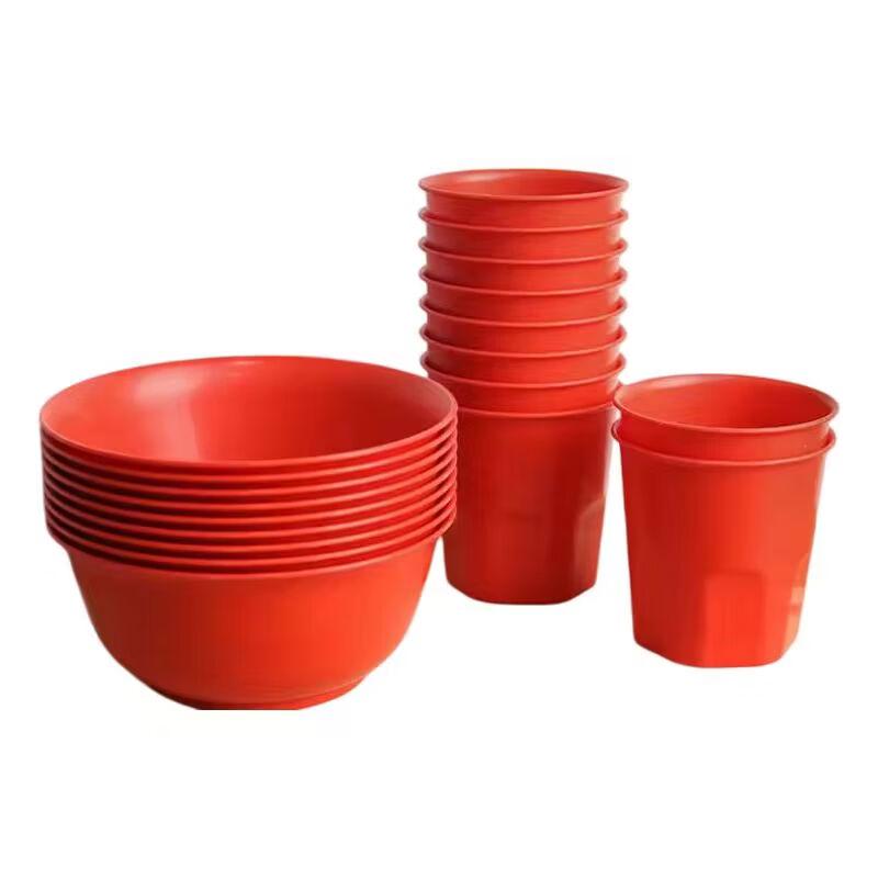 Daoying Red Rice Husk Disposable Cups