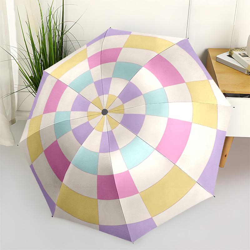 

1pc Pastel Colors Automatic Opening/Closing Umbrella with Operation & Windproof Canopy yy260311074