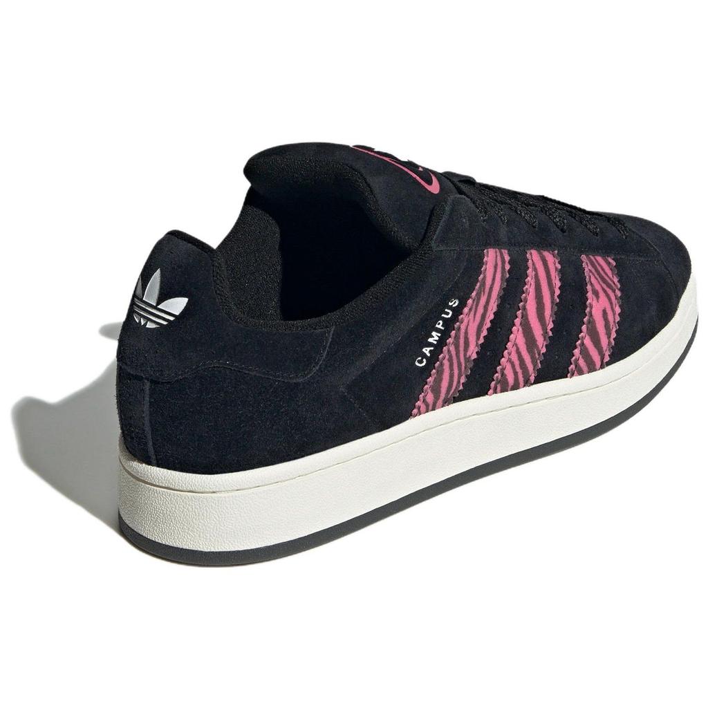 Adidas Originals Campus 00s Leather Comfortable Versatile Low-Top Sneakers Unisex Sneakers Black IG2389