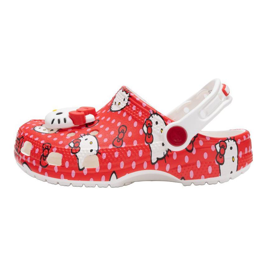 Crocs Hello Kitty X Classic Clog Kids Red Polka Dots Kids Sneakers Multi 210576-90H