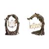 Halloween Figurine Ghost Cute Spooky MultiPurpose on Tree Swing Statue Lovely Ghost Decorations for Decor Home Desktop Bookshelf