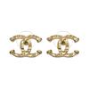 CHANEL [23A Handicraft Workshop New Products] 23A Fashion-forward Metal Earrings Women's Gold