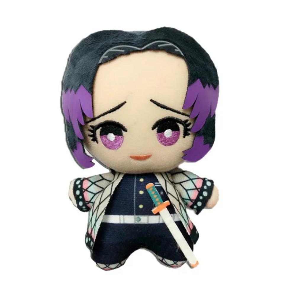 15cm Japan Anime Demon Slayer Akaza Rui Iguro Obanai Tanjirou Kamado Nezuko Agatsuma Zenitsu Plyšové hračky Panenka Peluche dárek