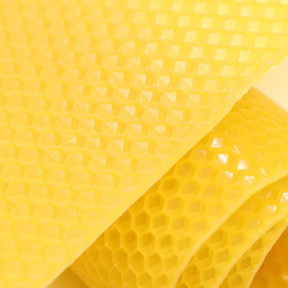 Italian Beehive Foundation Sheets - Beeswax Honeycomb Base, Multiple Sizes, Beekeeping Tools, Hive Accessories, 13.3x9cm.