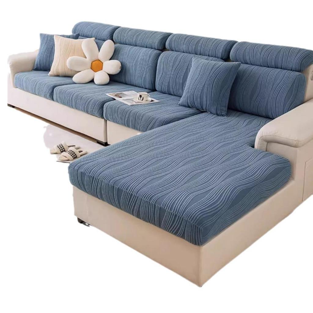 Universal Non-Slip Sofa Slipcover, Full Wrap, Anti-Cat Scratch, Elastic Design for All Seasons