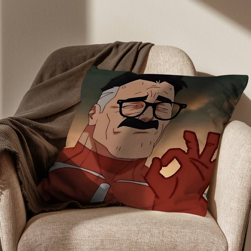 cool Nolan Grayson Invincible Cushion Cover Suitable For Sofa Car Bedroom Office Cushions Decorative Pillow Case