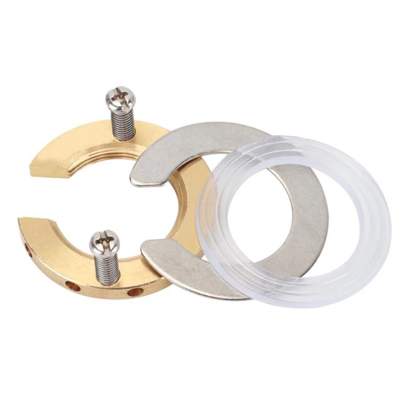 Faucet Sealing Gasket & Locking Nut Set Leakproof Durable Fixing Tool for Kitchen Bathroom Sink Pipe Repair 1pcs золотой