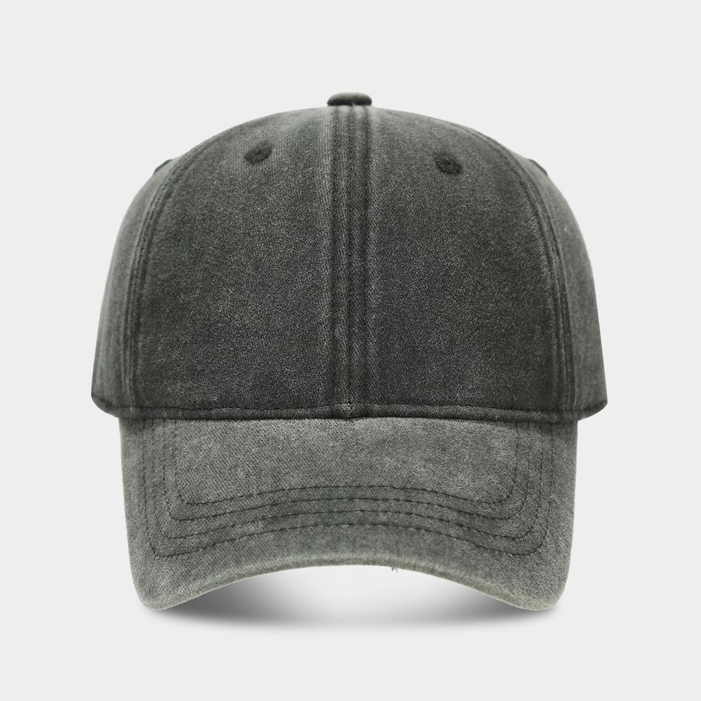 New Solid Color Soft Top Baseball Cap Men's Fashion Washed High Quality Cap Women's Outdoor Sunshade Sun Hat