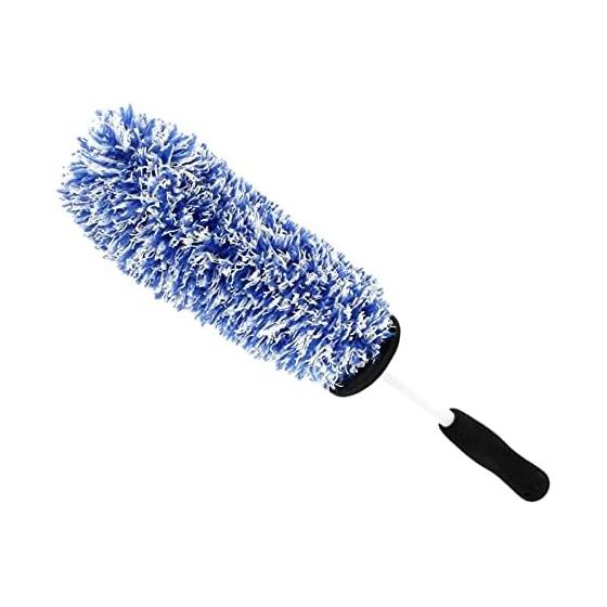 Car Wash Wheel Rim Brush Cleaning Towel Set Car Wash Brush for Wheels Soft Wheel Brush Tire Cleaning Sponge Wheel 360 Degree Cleaning Processing Car