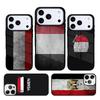 Jemen Nationalflagge Wappen Thema Handyhülle Für iPhone 17 AIR 16 Pro Max 15 14 Pro 11 12 13 Stoßfeste Silikonhülle
