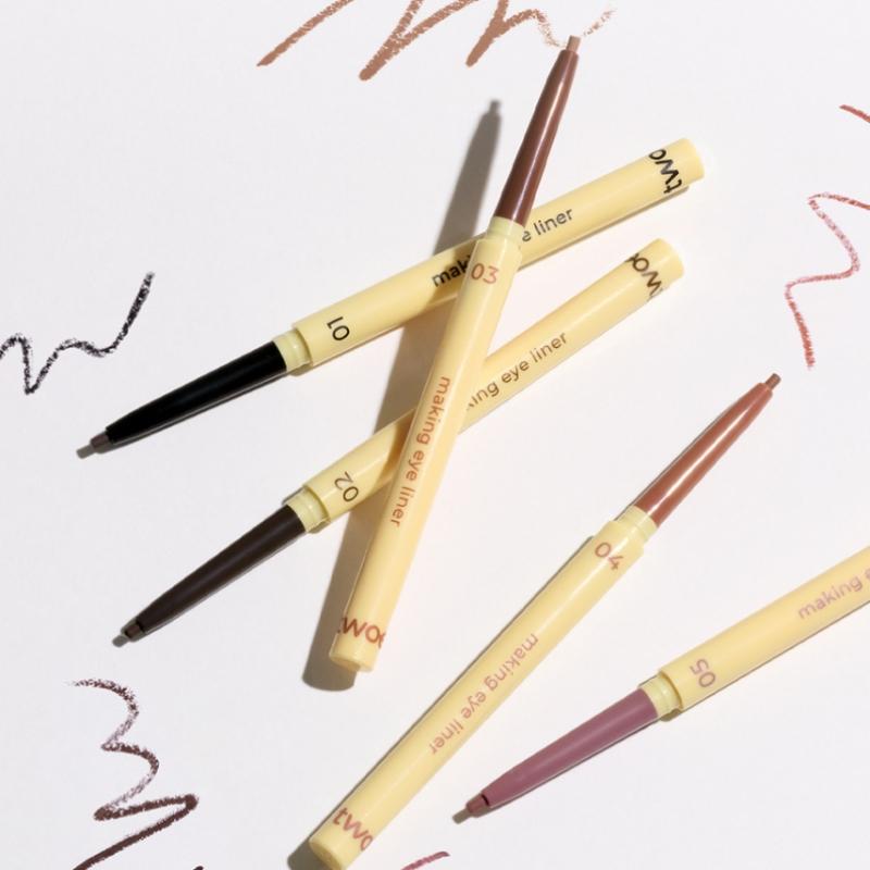 Daiso Twedit By Luna Making Split Eyeliner  03 Under Brown 