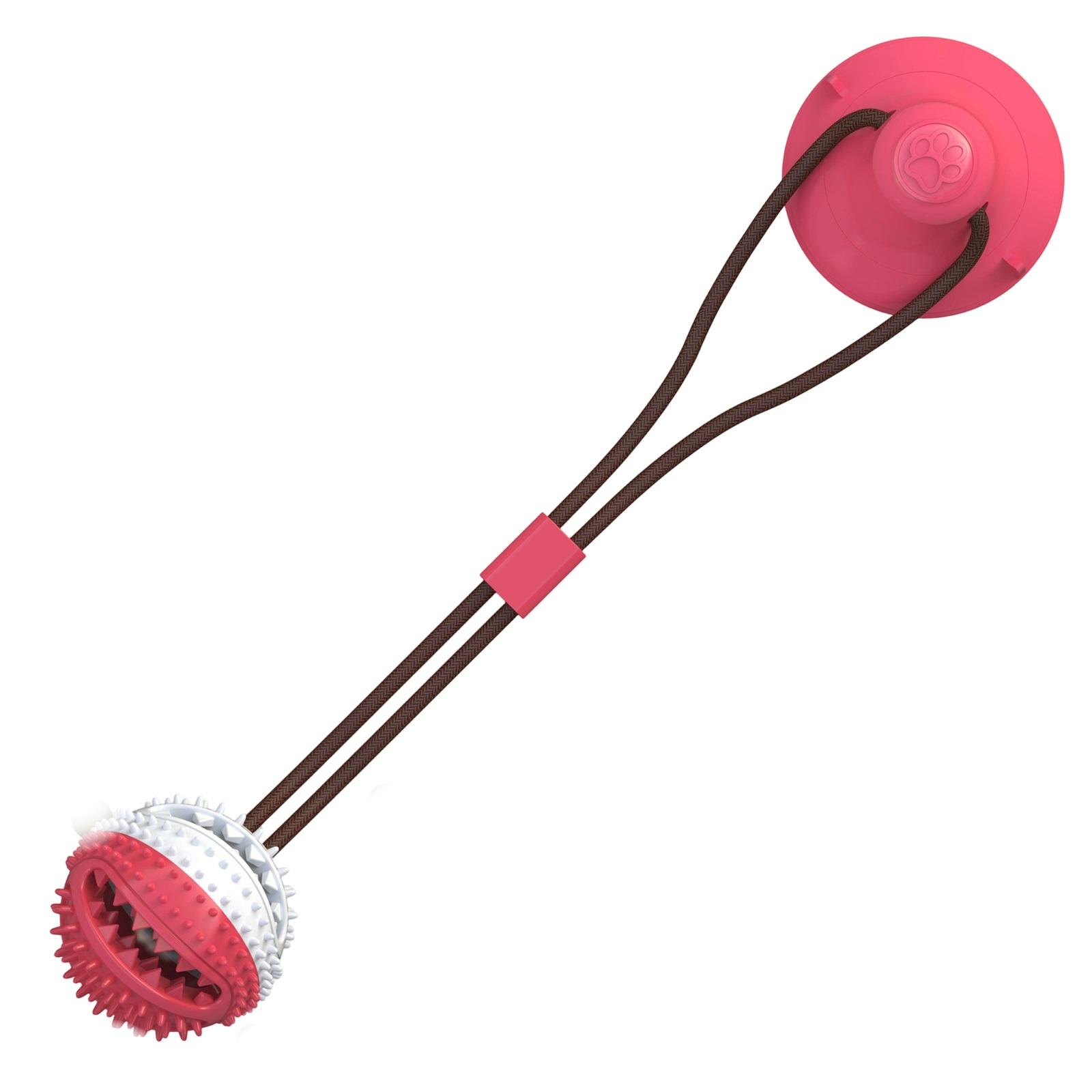 

Dog Toys, Durablechew Toys, Pet Entertainment Toys, Puppy Toys, Suction Cup Toys, Tug-of-war Toys, -dispensing Balls. One Size белый