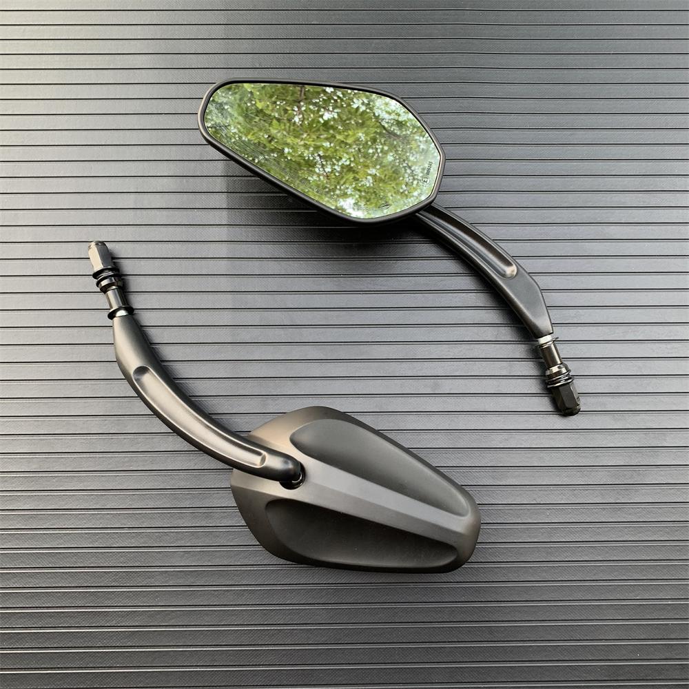 Motorcycle Rearview Rear View Mirrors Glass Back Side Mirror Right Left For Harley 883 1200 48