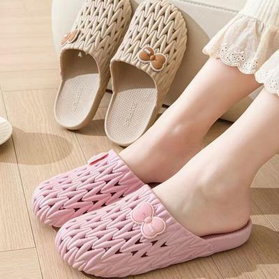 Cross-border Fashion Non-slip Baotou Hole Shoes Women's Summer Comfortable Going Out Home Bathroom Beach Soft Bottom Cool Slippers