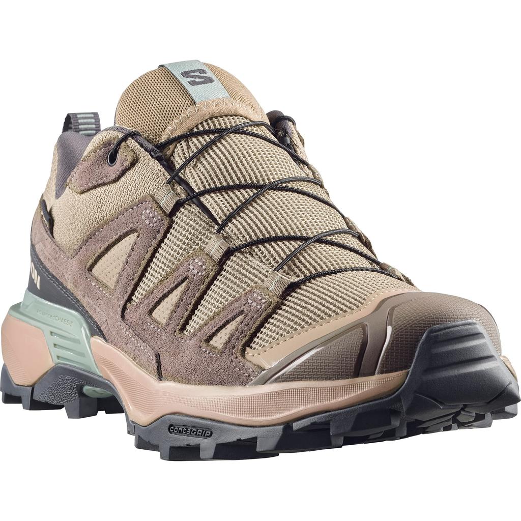 SALOMON X Ultra 360 Kumaş Deri Gore-Tex Retro Hafif Pratik Darbe Emici Su Geçirmez Nefes Alabilir Destekleyici Kısa Bilekli Yürüyüş Ayakkabıları 491586