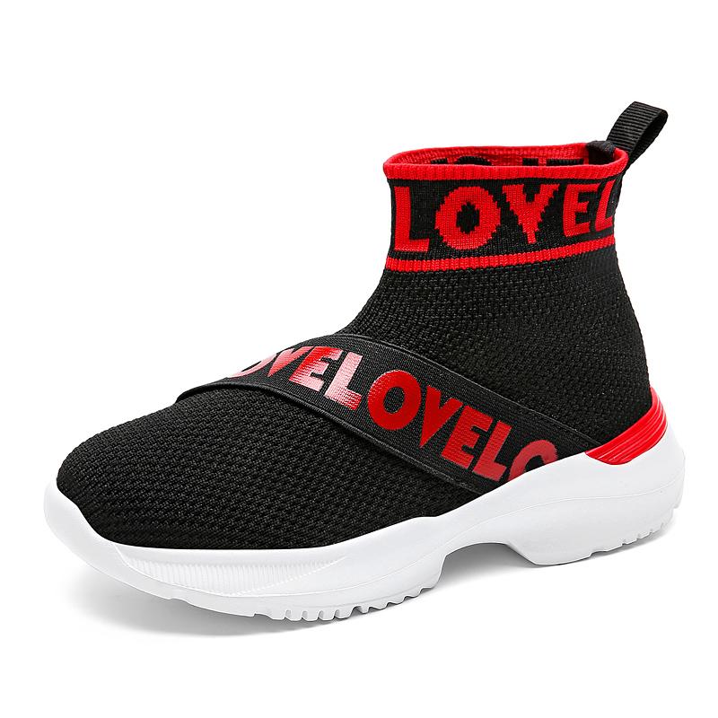 

Kids Sneakers Boys Girls Sock Shoes Breathable Casual Sports Walking Sneakers Children Slip On Fashion Lightweight Running Shoes 28