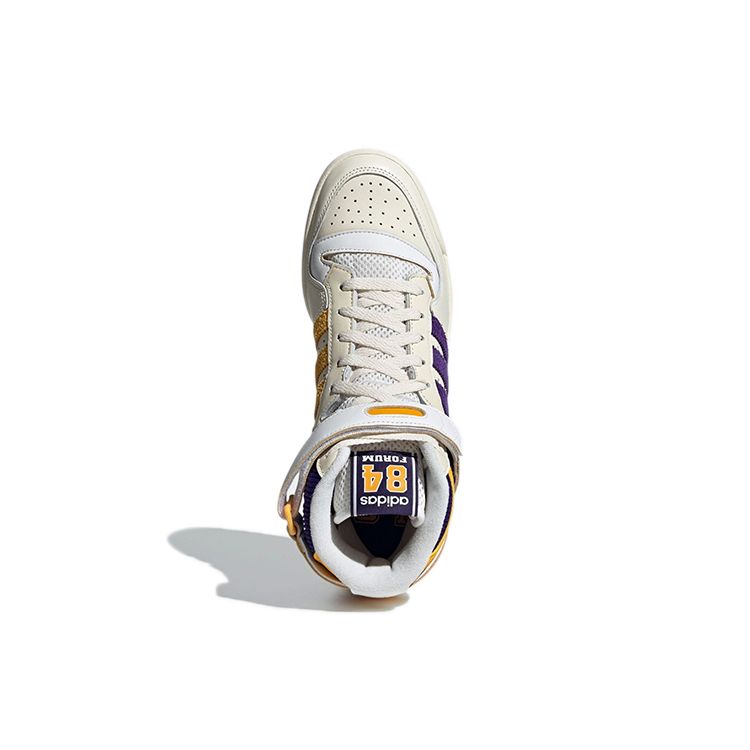 adidas Tênis Unissex Forum 84 High Lakers Creme GX9054