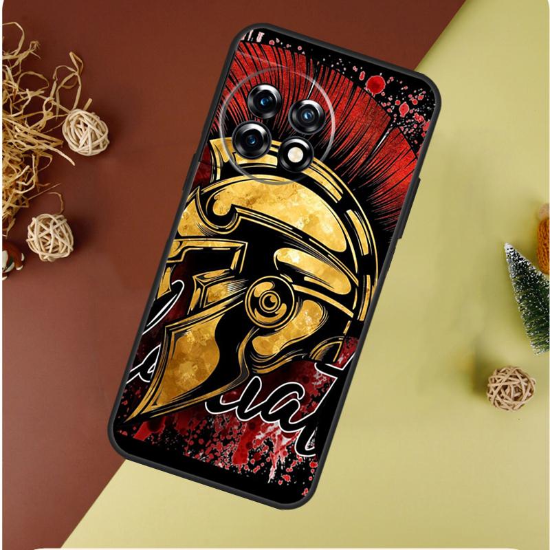 Spartan For OnePlus 13 13R 12 12R 11 9 10 Pro 8T 9RT 10T 10R N20 N30 Nord CE 2 3 4 Lite Phone Case