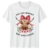 You Are Worthy You Are Unisexs TShirt Highland Cow Animal Lover Valentines Day