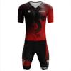 Mens Triathlon Cycling Suit Set Road Mountain Bike Running Roller Sports Performance Wear