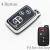 For Toyota Rav4 Land Cruiser Camry Aqua Prado Corolla Prius 2 3 4 Buttons Tpu Car Key Case Cover Keyless Remote Fob 2013 2014