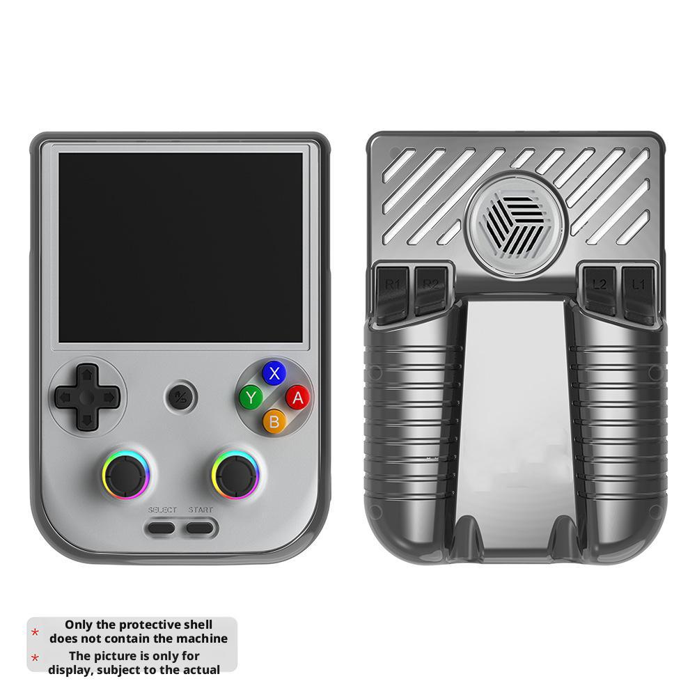 For Anbernic Rg406V Transparent TPU Case Scratch Resistant and Drop Resistant Handheld Console Transparent Protective Soft Shell