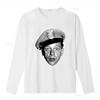 Vintage Retro Funny Mayberry Deputy Surprised Face Print Casual T Shirt vintage Washed streetwear Slightly Unisex Stretched