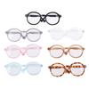 1Pcs 9CM Transparent Round Glasses For 1/6 Doll Blyth BJD Decor Accessories Toys