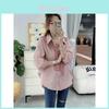 Ladies Spring Autumn Long Sleeve Shirt With Modal Fabric For Elegant Office Wear