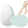Simmor Hair Removal Device Rub Only Industry Attention Nano Glass Exfoliation Physical Palm-Sized Mint Green