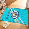 Manchester City Personalized Name Carpet Suitable for Decorate room Playrooms Kitchen Study room Anti-slip Rug Decorate Offices