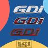 3D GDi T GDi TGDi for Car Hood Fender Trunk Nameplate Decal Emblem Badge Sticker