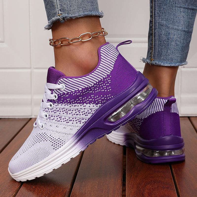 Womens Casual Shoes Breathable Mesh Sneakers  New Design Air Cushion Running Shoes for Women Lightweight Sports Shoes Female