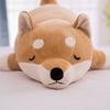 Long Cartoon Shiba Dog Plushie Pillow Stuffed Animals Pillows Cute for Sleeping Hugging Soft Toy Kids Adults Gift