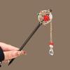 2026 Retro Tassel Wood Hairpin for Hanfu & Qipao