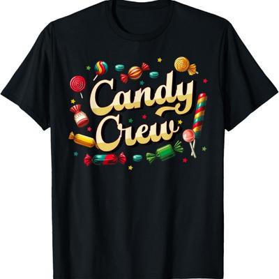 Candy Land Candy Crew Dekorace Sweetie Candy Squad Tričko1