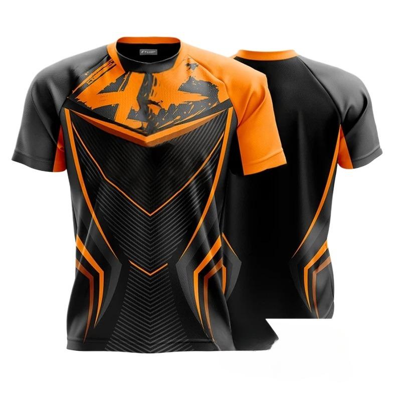 T-shirts for Men Quick-Drying Tees Shirt Uniforms Game Competition Clothing Printed T-shirts Boys Breathable Sport Tshirt
