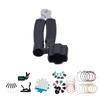 45Pcs Guitar Accessories Set String Capo Bridge Pins Pick Replacement Playing Auxiliary Tool