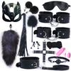 40Cm Long Fox Tail Anal Plug Bdsm Sex Bondage Adult Sex Toys For Women Sex Handcuffs Whip Mask Adult Games