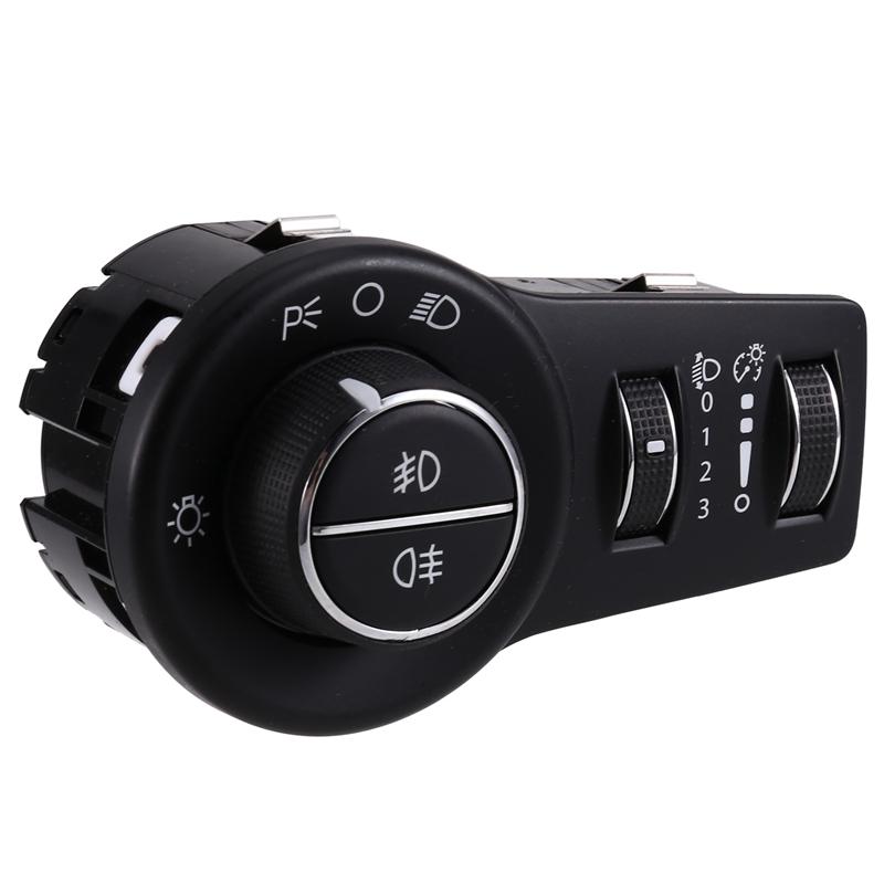 A28G-For Jeep Cherokee 2014-2018 Compatible 68156006AB Car Light Switch Fog Light Switch Headlight Switch 68156006