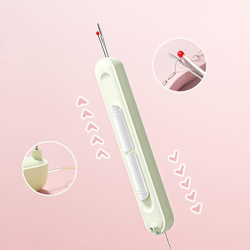 2 In 1 Needle-Threaders With Seam Ripper Needle Threader Seam Remover Seam Ripper For Sewing Crafting Cross-Stitch Accessories