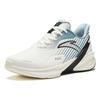 Anta DuCi4 Cushioning, Wear Resistant Low Top Training Running Shoes Men's White Green Leather Upper Sneakers 912355526-10