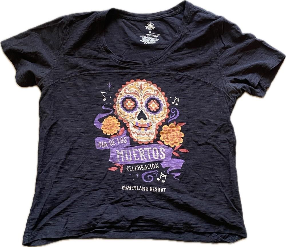 Dia De Los Muertos Celebration Disneyland Resort Women Shirt Medium M Coco Unisex T-Shirt L