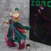 24cm Starry Zoro Anime Action Figures Double-Headed Interchangeable Pvc Model Toy Pc Case Collection Ornaments Surprise Fan Gift