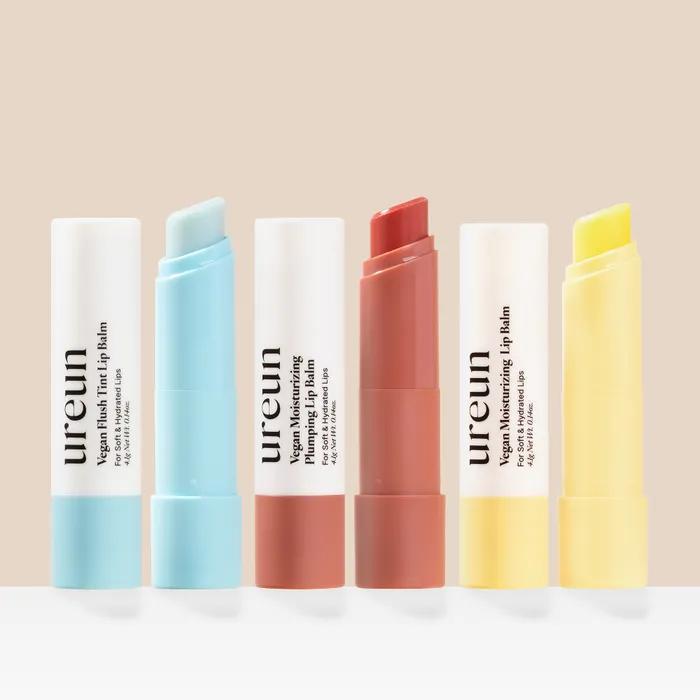 Yuareun Vegan Lip Balm 3 Types 4.1g Vegan Lip Balm 4.1g
