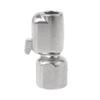 Tire Air Chuck Open Flow 1/4" F-NPT Quick Connect Metal Tire Inflator Lock on Air Chuck Mini Air Compressor