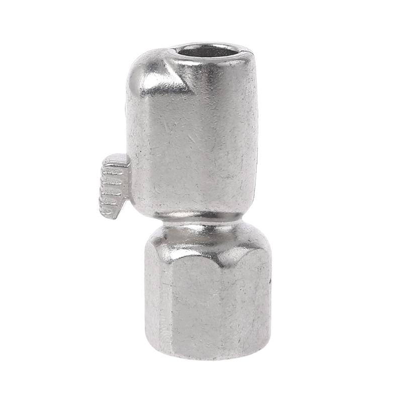 Tire Air Chuck Open Flow 1/4" F-NPT Quick Connect Metal Tire Inflator Lock on Air Chuck Mini Air Compressor